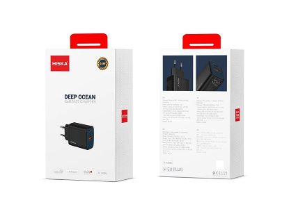 تصویر شارژر دیواری 45 وات هیسکا مدل H-145EU